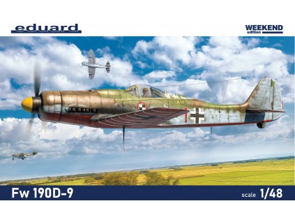 84102 Fw190D9 BOX víko krabice