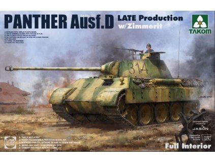 2104 Panther Ausf. D Late with Zimmerit