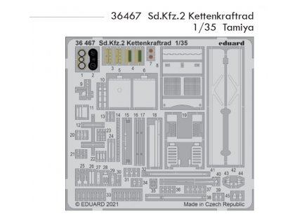 36467 Sd.Kfz.2 Kettenkraftrad 1 35 Tamiya