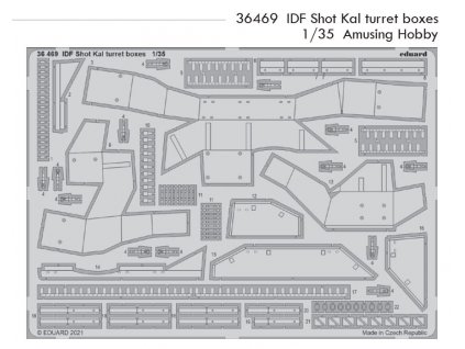 36469 IDF Shot Kal turret boxes 1 35 Amusing