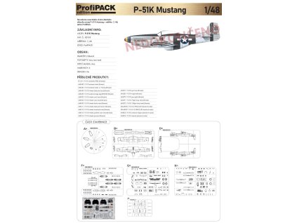 82105 P 51K Mustang (ProfiPACK) 1 48