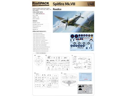 8284 Spitfire Mk.VIII Reedice (ProfiPACK) 1 48