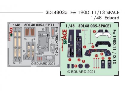 3DL48035 Fw 190D 11 13 SPACE 1 48 Eduard