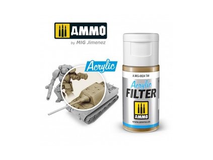 0824 acrylic filter tan