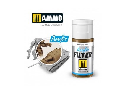 0822 acrylic filter ochre