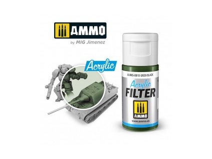 0815 acrylic filter green black