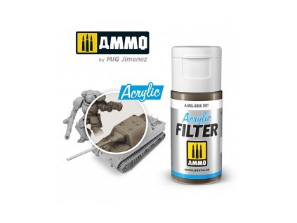 0800 acrylic filter dirt