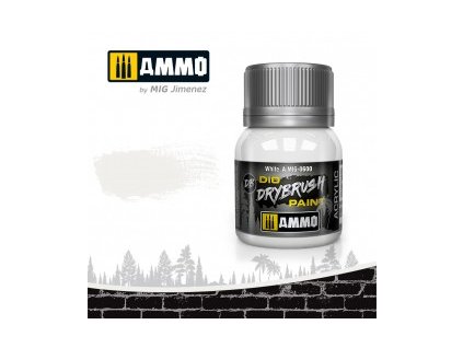 0600 drybrush white