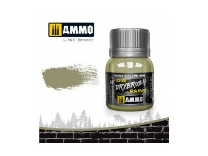 0606 drybrush medium green