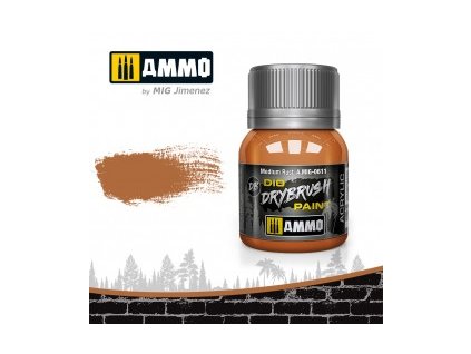 0611 drybrush medium rust