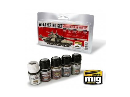 7147 modern russian vehicles weathering set