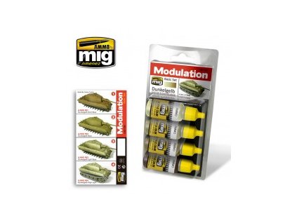 7000 dunkelgelb modulation set