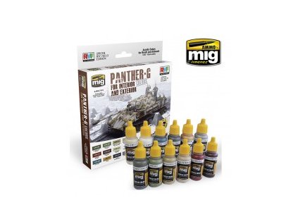 7174 panther g colors for interior and exterior set