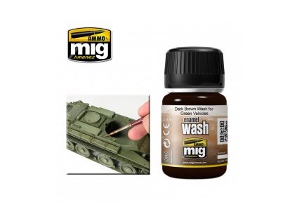 1005 ammo dark brown wash for green vehicles