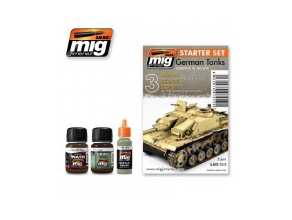7412 german tanks starter set