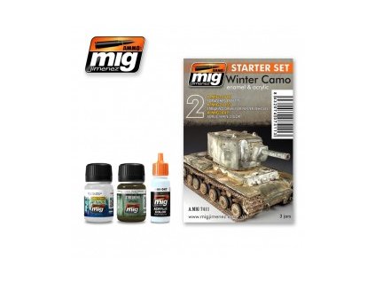 7411 winter camo starter set