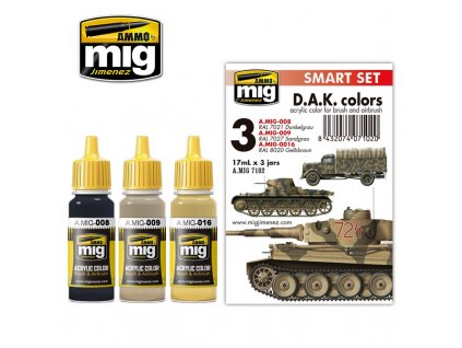afrika korps smart acrylic set