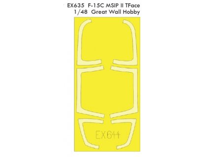 EDUEX635 F 15C MSIP II TFace Great Wall Hobby 1 48