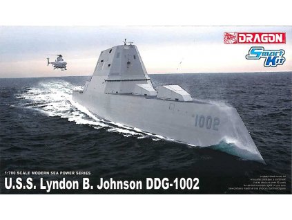 Model Kit loď 7148 - U.S.S. Lyndon B. Johnson (DDG-1002) (1:700)