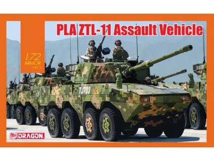 Model Kit military 7683 - PLA ZTL-11 Assault Vehicle (1:72)