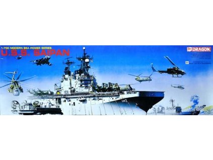 Model Kit loď 7009 - U.S.S. SAIPAN (1:700)