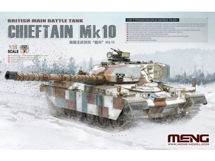 TS 051 British Main Battle Tank Chieftain Mk10
