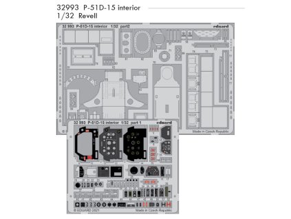 32993 P 51D 15 interior Revell 1 32