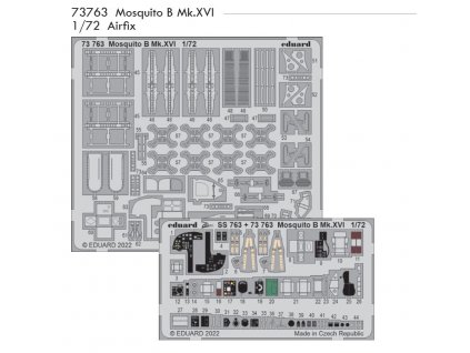 73763 Mosquito B Mk.XVI Airfix 1 72
