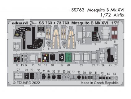 SS763 Mosquito B Mk.XVI Airfix 1 72