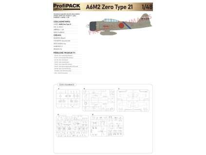 82212 A6M2 Zero Type 21 profipack 1 48