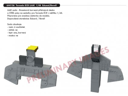644136 Tornado ECR LööK Eduard Revell 1 48