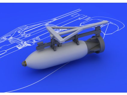 1/48 Spitfire sada bomb 500lb (Eduard)