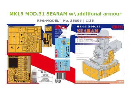 35006 MK15 MOD.31 SEARAM with additional armour