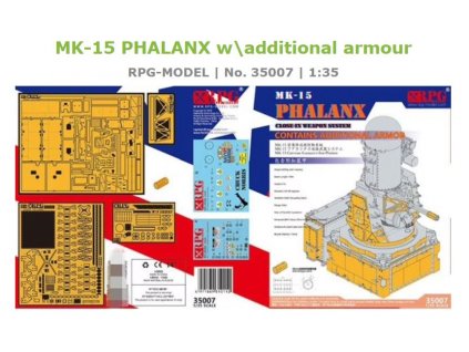 35007 MK 15 PHALANX with additional armour