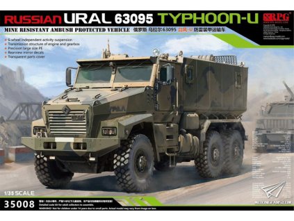 35008 Russian URAL 63095 Typhoon U MRAP