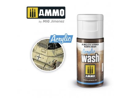 acrylic wash afrika korps wash