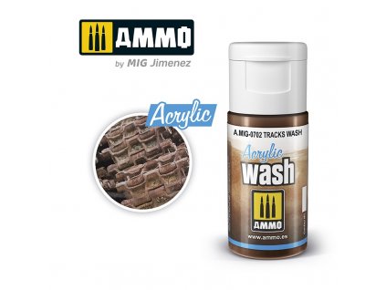 acrylic wash tracks wash