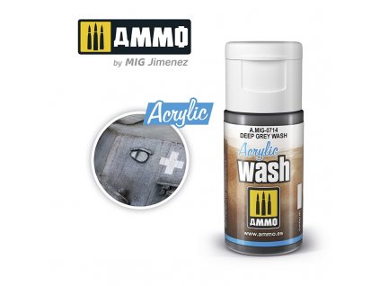 acrylic wash deep grey wash