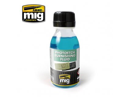 photoetch burnishing fluid
