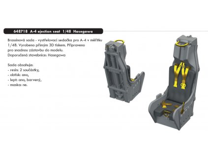 648718 A 4 ejection seat 1 48 Hasegawa