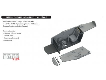 1/48 Z-526AFS cockpit PRINT (EDUARD)