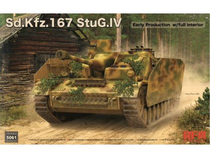 rm5061 Sd.Kfz. 167 StuG IV Early Production with full interior