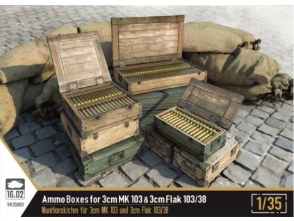 VK35003 Ammo Boxes for the 3cm MK 103 & 3cm Flak 103 38