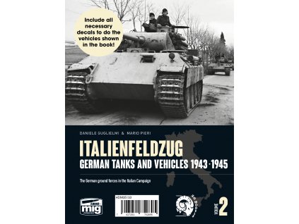 Italien feldzug Cartoncini decal 03