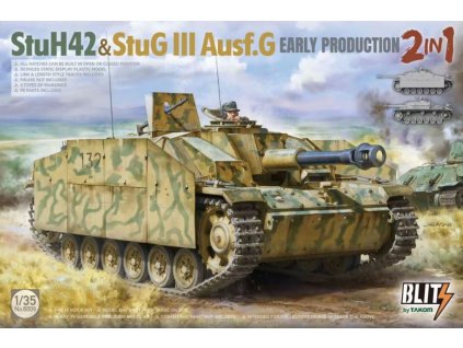 8009 StuH 42 & StuG III Ausf.G Early Production 2 in 1