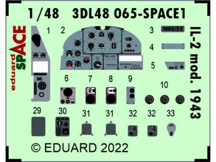 3DL48065 Il 2 mod.1943 SPACE reklamy