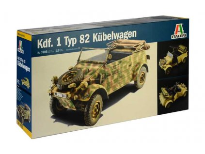 Model Kit military 7405 - Kdf.1 Typ 82 Kübelwagen (1:9)