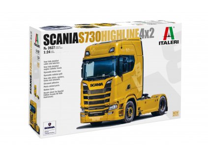 Model Kit truck 3927 SCANIA S730 HIGHLINE 4x2 1 24 a76010954 10374