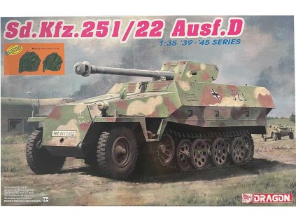 Model Kit military 6963 - Sd.Kfz.251/22 Ausf.D w/7.5cm PaK 40 (1:35)