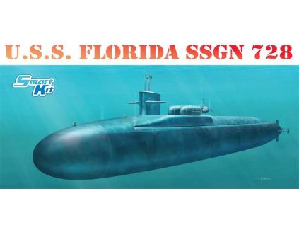 Model Kit ponorka 1056 - U.S.S.FLORIDA SSGN 728 (1:350)